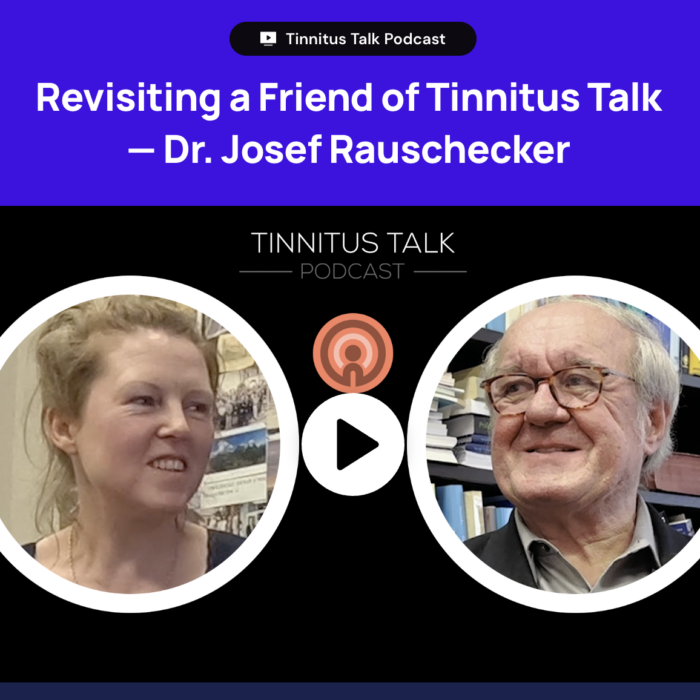 Tinnitus Talk, Episode Jan. 2024: Hazel spricht mit Dr. Rauschecker darüber, wie neue Tinnitus-Medikamente schnell auf den Markt kommen können, über Tinnitus und Schlaf, was er von psychologischen Behandlungen für Tinnitus hält und mehr.