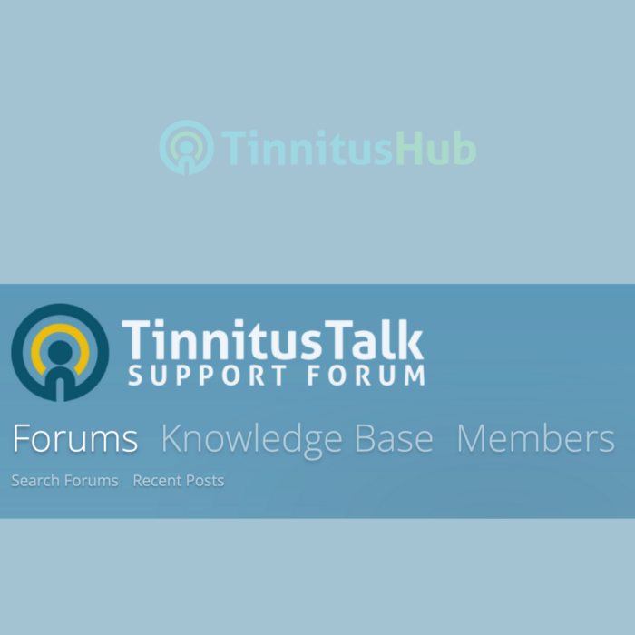 Tinnitus Talk by Tinnitus Hub Inc. is an online platform for patients that helps them to get in touch with other tinnitus sufferers and exchange ideas with them: https://www.tinnitustalk.com/