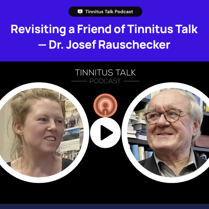 Tinnitus Talk, Episode Jan. 2024: Hazel talks to Dr Rauschecker about how new tinnitus medications can come to market quickly, tinnitus and sleep, what he thinks of psychological treatments for tinnitus and more.