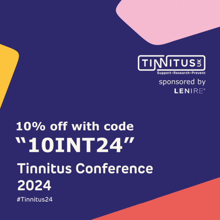 Die Tinnitus UK-Konferenz bietet 5 Tage voller wissenschaftlicher Erkenntnisse, Behandlungstipps und Unterstützung für HNO- und Audiologie-Fachleute. Die europäische Tinnitus-Gemeinschaft erhält 10% Rabatt auf die Eintrittskarten. Alle Vorträge sind bis Dezember online und on-demand verfügbar.